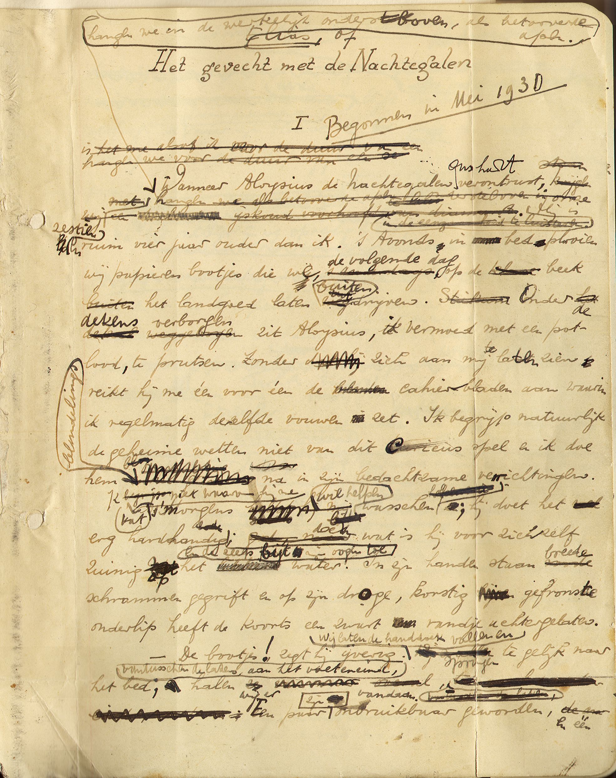 Cover Elias of het gevecht met de nachtegalen