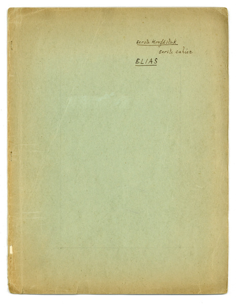 Cover Elias of het gevecht met de nachtegalen